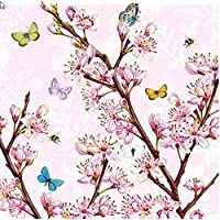 Luxury Paper Napkins - Servilletas de papel (33 cm- 20 unidades)- color rosa